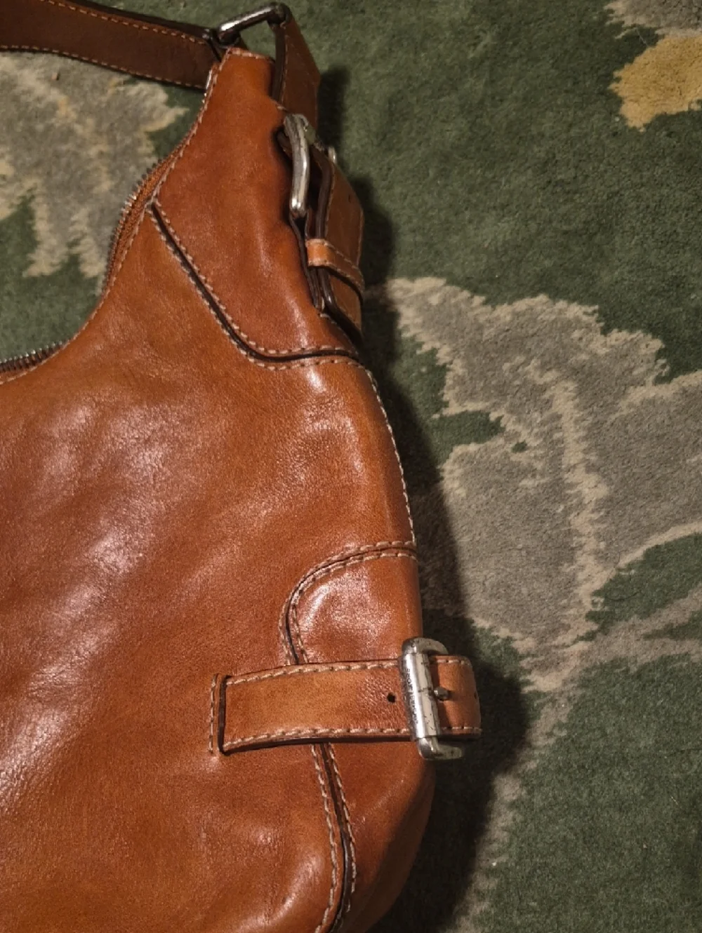 Michael Kors Tan Leather Shoulder Hobo - Picture 3 of 11